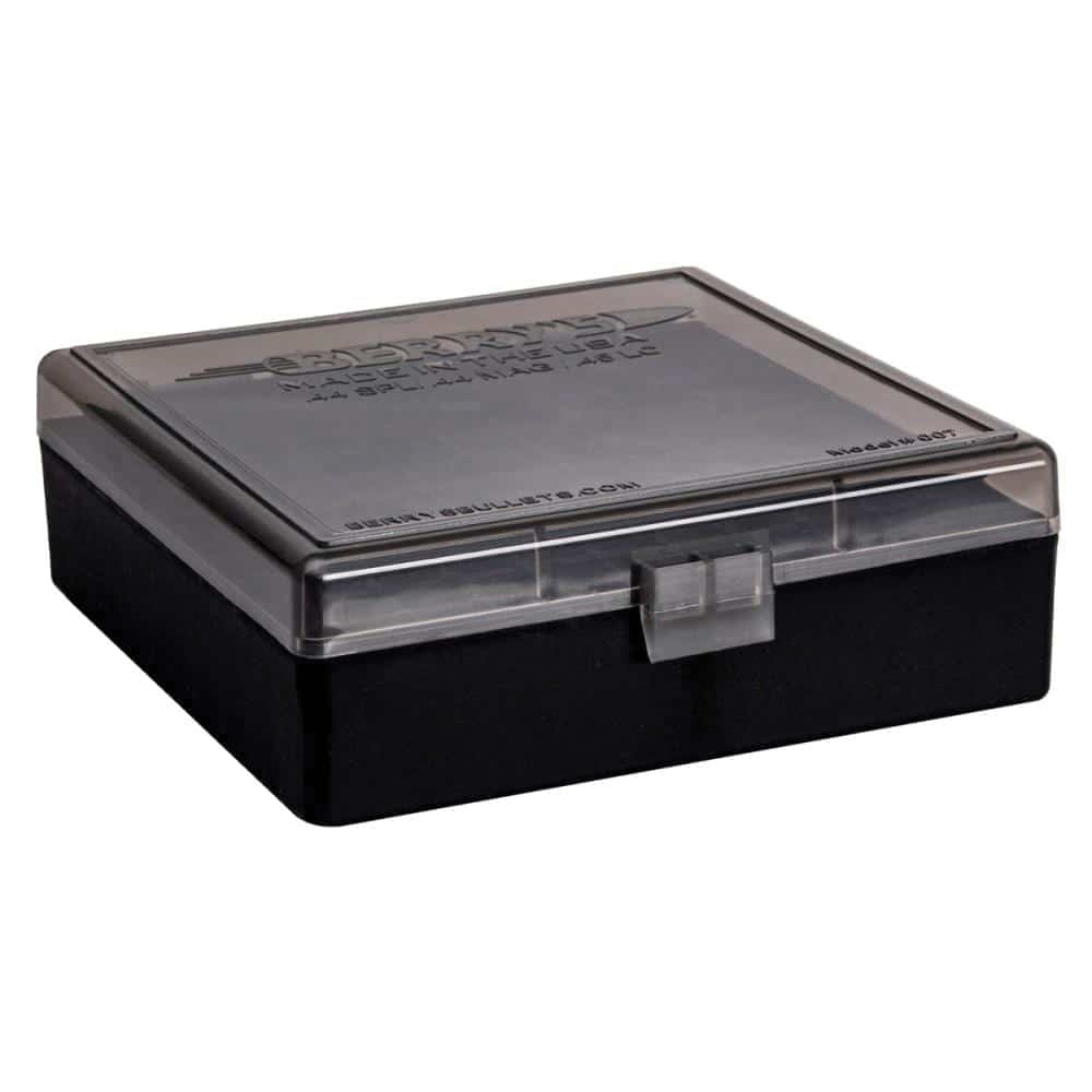 Berrys Bullets #007 .41 Mag/.44 Special Ammo Box, 100rds Black/Smoke