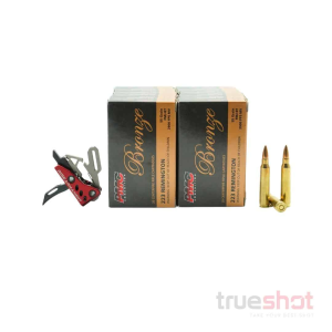 BUNDLE DEAL: Black Rise Armament RA-535 Advanced Performance Drop In AR-15 Trigger and 200 Rounds of Ammo - PMC 223 55 Grain