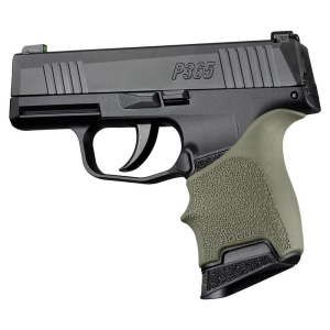 Hogue HandAll Beavertail Grip Sleeve Sig Sauer P365 OD Green