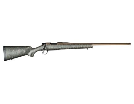 Christensen Arms Mesa 308 Win 22" 4rd Bolt Action Rifle w/ Threaded Barrel, Bronze/Green Webbing - 801-01010-00