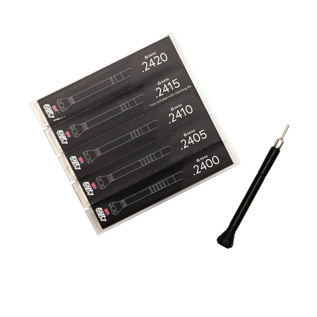 Area 419 Zero 6mm Mandrel Kit For Zero M-Series/S-Series Sizing Dies