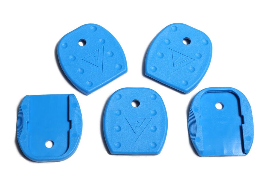 Tango Down Glock Vickers Floor Plate Pack of 5, Blue - VTMFP-001 BLU