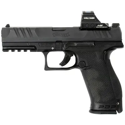 WALTHER PDP FULL SIZE + HOLOSUN GREEN DOT (Used)