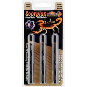 Harvester-Muzzleloading 50 Cal. Sabot 260 gr. .451 Funnel Point Mag Bullet 12/ct