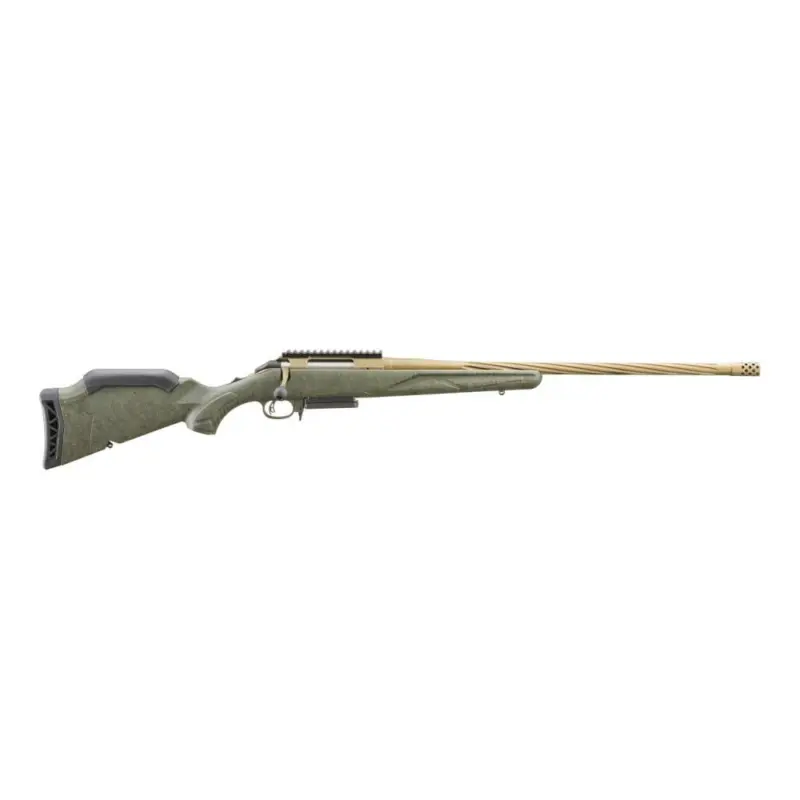 Ruger American Gen II Predator Rifle 6.5 PRC 3rd Magazine 22" 5/8x24 Threaded Barrel Green