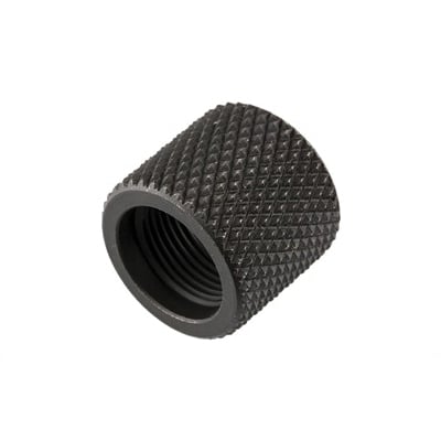 Yankee Hill Machine Co Thread Protector, Rifle, .22/5.56, 1/2x28, .730 Outer Diamter, Matte - YHM-3411-B