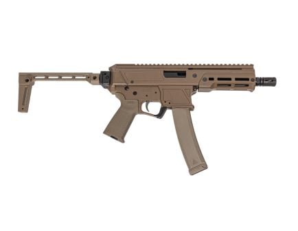 PSA JAKL 6.5" 9mm Pistol, FDE, Midwest Industries Brace