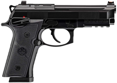 Beretta 92GTS Centurion 9mm, 4.25" Barrel, Black, Optic Ready, 18rd