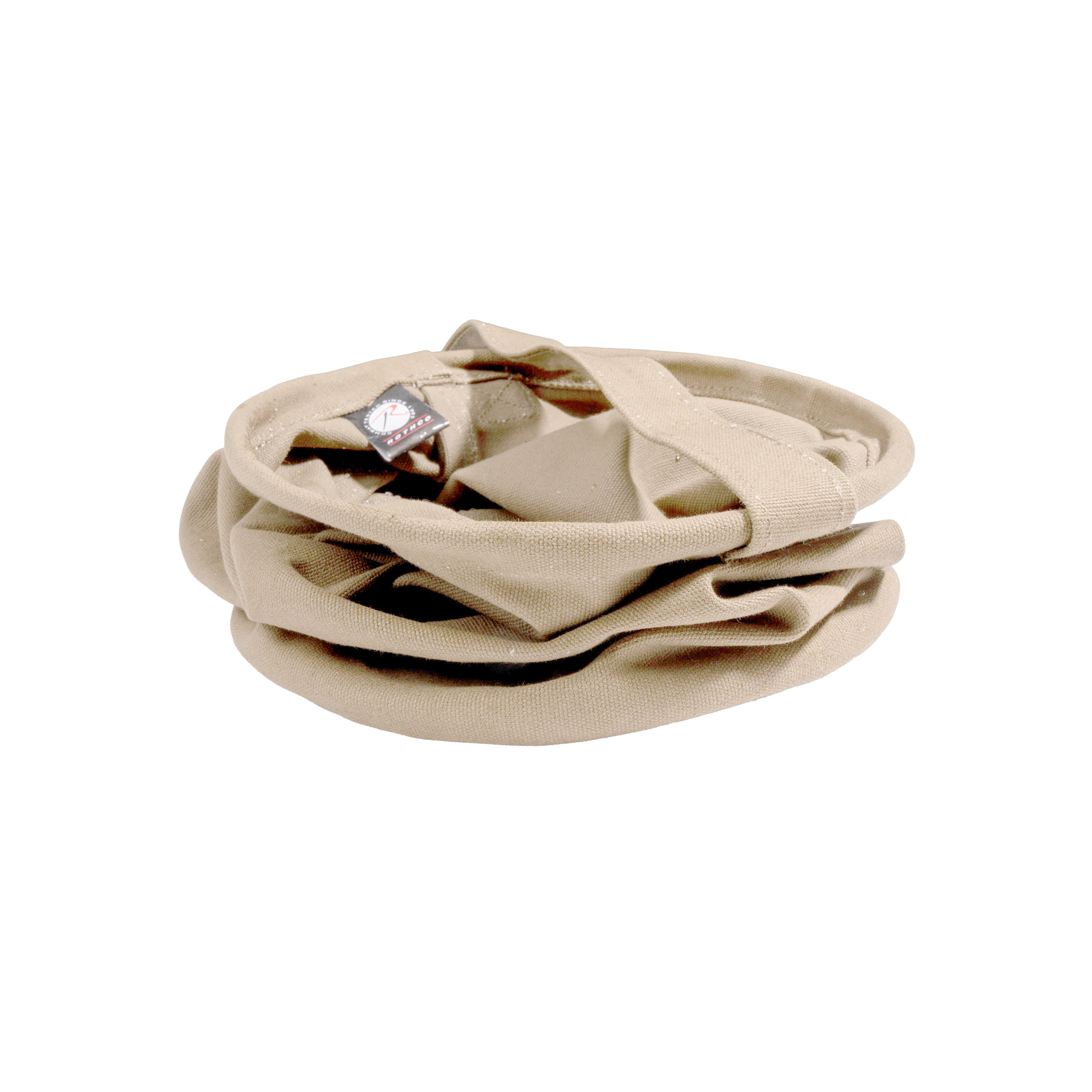Rothco Canvas Water Bucket - Natural, Medium