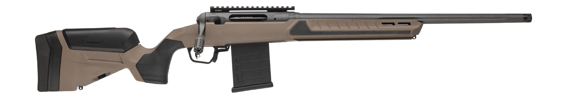 Savage Arms 110 Core Tactical .308 Winchester 24" 10rd Bolt Action Rifle, Coyote Tan - 32674