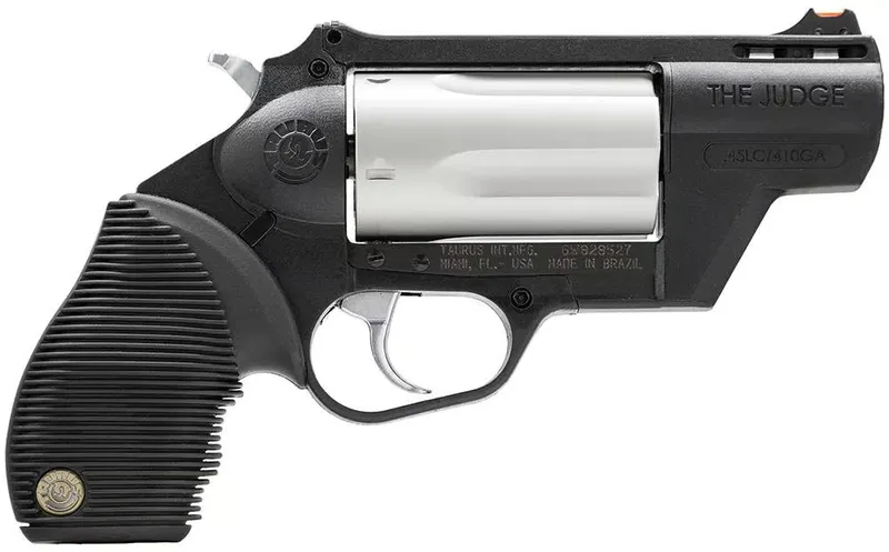 Taurus Judge Tracker Public Defender 410/45LC Revolver (Black/Stainless)