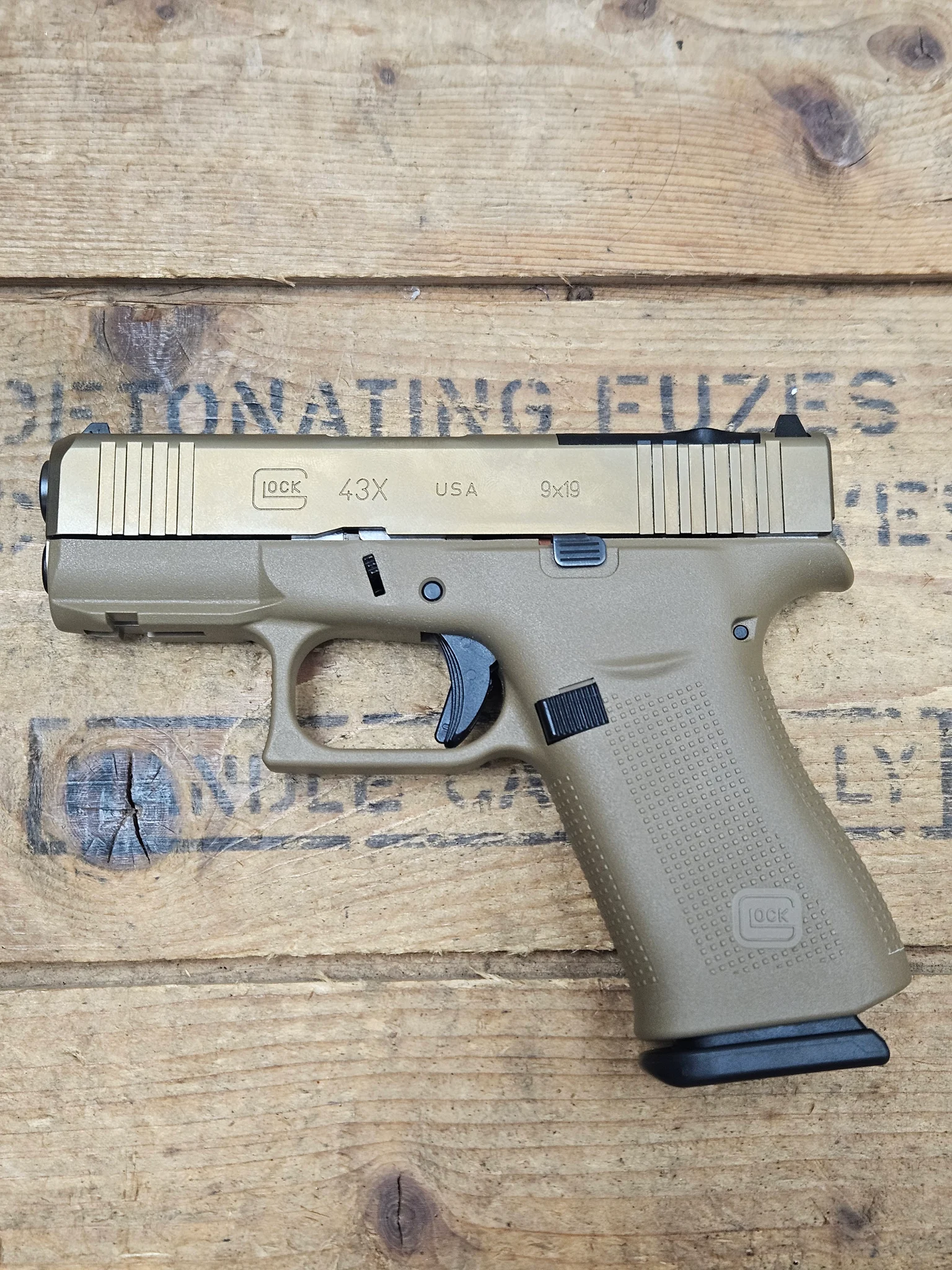 GLOCK 43X MOS COYOTE (Used)