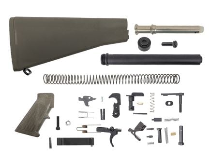 PSA A2 Classic Rifle Lower Build Kit, ODG