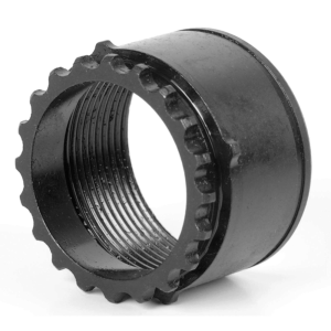 LBE Unlimited ARBNT308 Barrel Nut  4130 Steel Black Phosphate AR-10