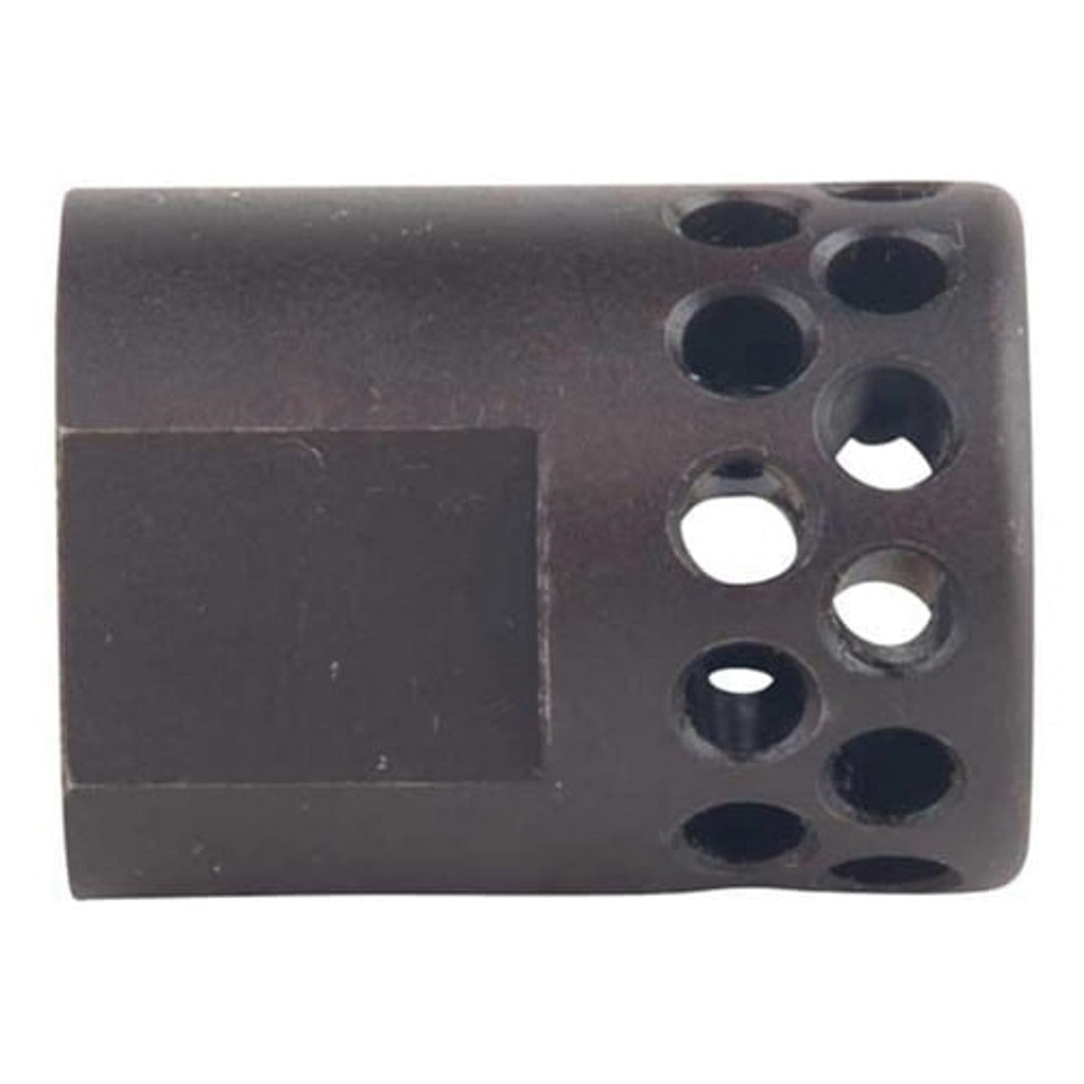 Brownells Short Muzzle Brake 1/2-28, Black