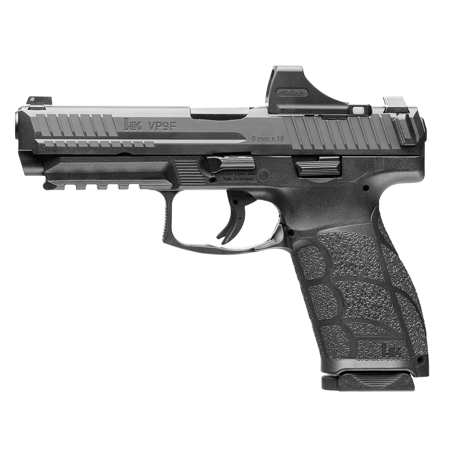 HK VP9A1 F 9mm 4.5" Holosun SCS CA Legal