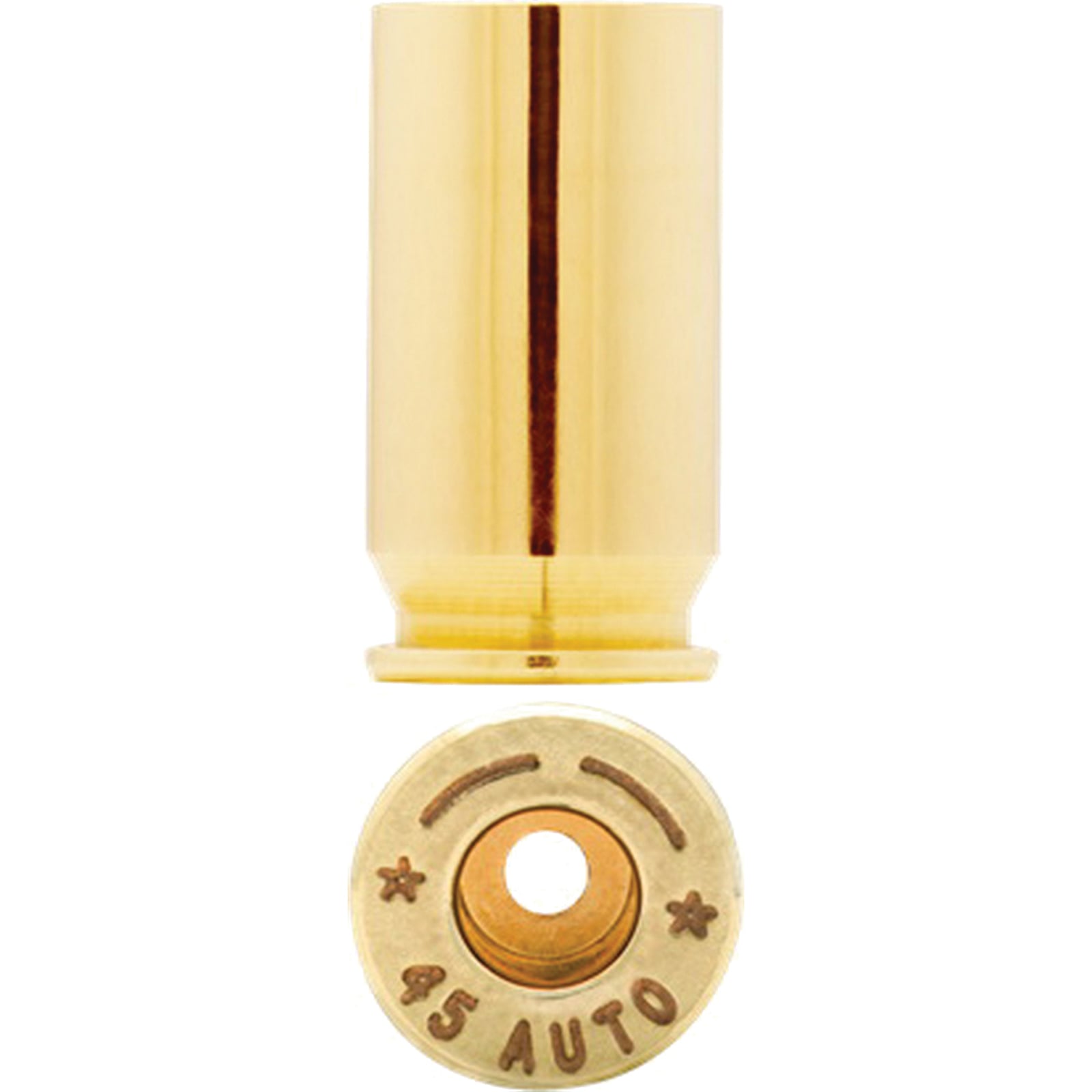 Starline Brass .45 ACP Unprimed Brass Large Cartridge Case, 100/bag - STAR45AEUP10