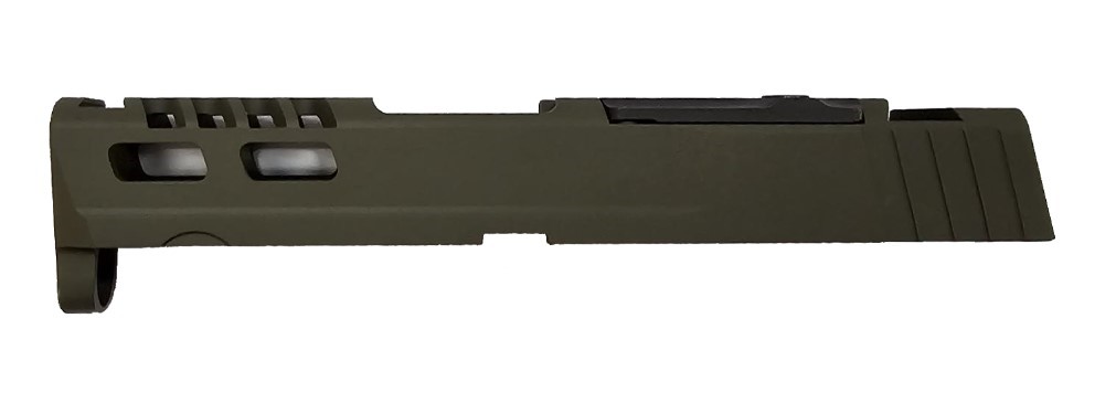 CamFour Customs HPP S&W Shield Slide OD Green