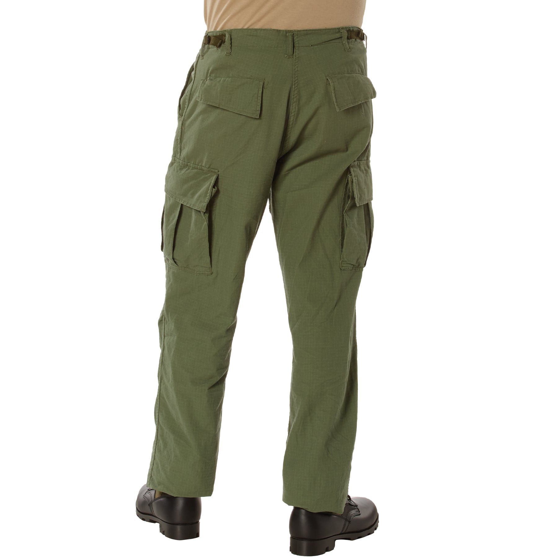 Rothco Vintage Vietnam Rip-Stop Fatigue Pants - Olive Drab, 4X-Large