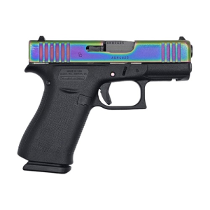 GLOCK G43X 9mm 3.4" 10rd - RAINBOW PVD