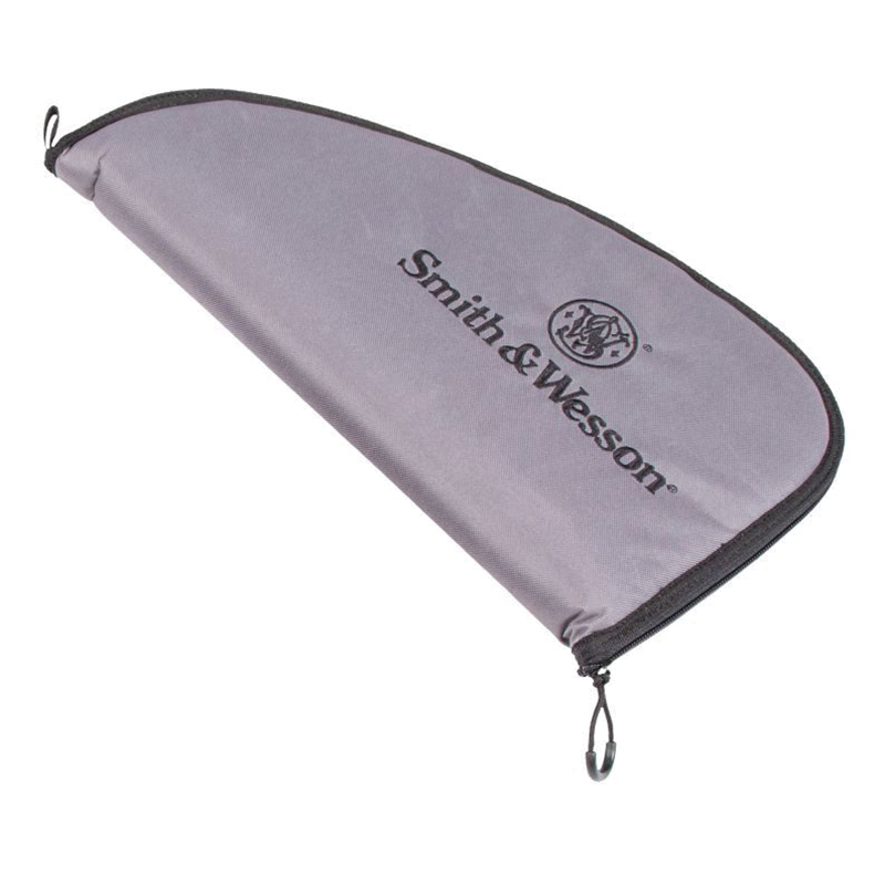 Smith & Wesson M&P Defender Handgun Case, Large, Smooth Gray/Black - 110020