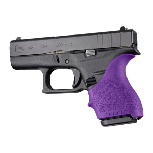 Hogue HandAll Beaver Tail Grip Sleeve Glock 42, 43 Purple