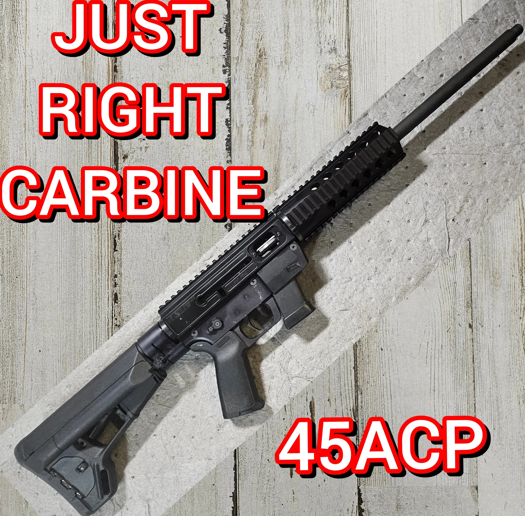 JUST RIGHT CARBINES JR Carbine quadrail (Used)