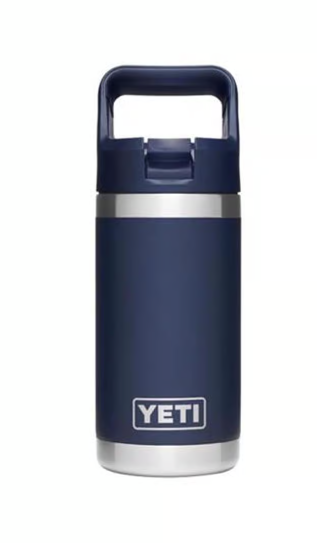 YETI Rambler Jr. 12 oz Kids Water Bottle, Navy