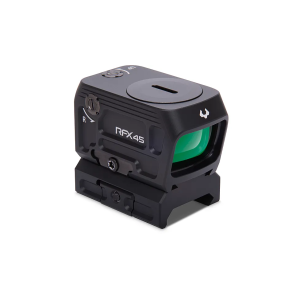Viridian-Weapon-Technologies Viridian RFX45 Pro Closed Emitter Green Dot Reflex Sight ACRO Compatible INSTANT-ON Includes Plates & Mounts