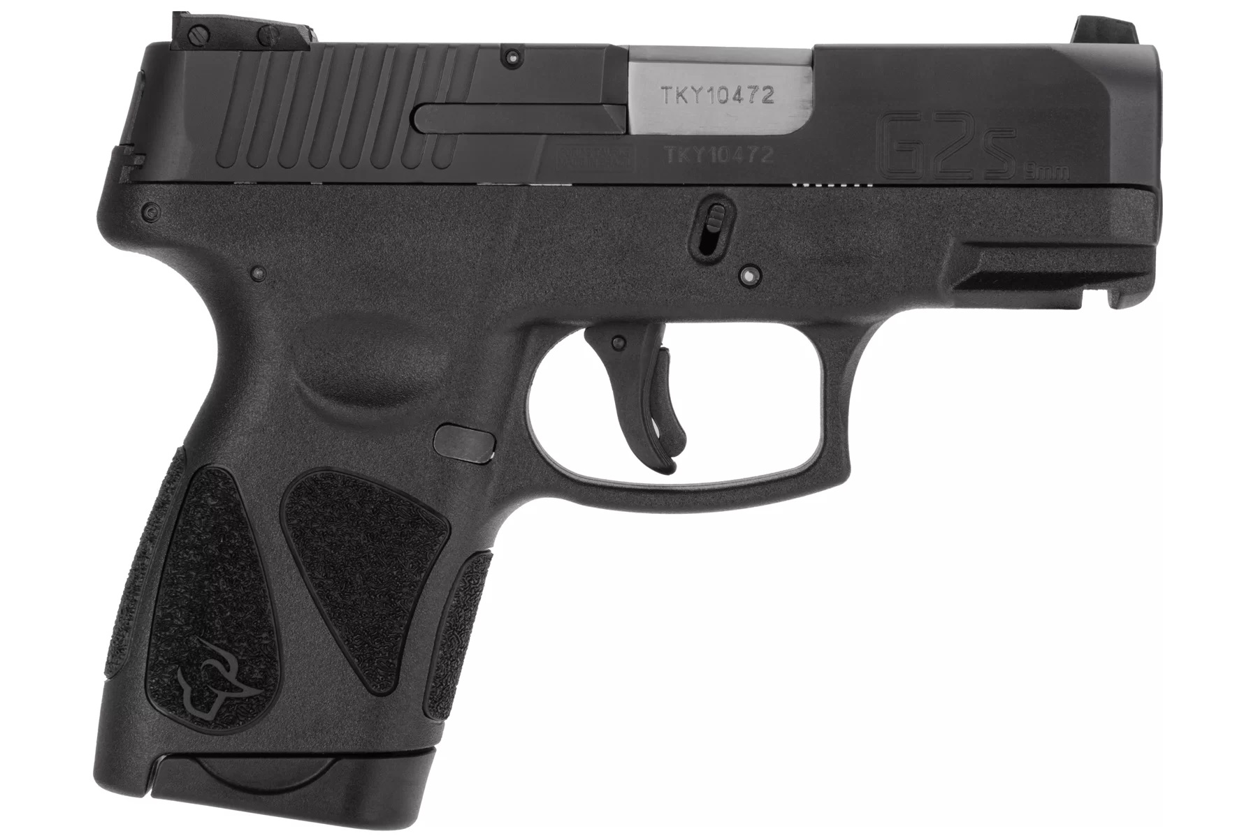 Taurus G2S Compact 9mm Pistol - Black, 3.2" Barrel, 7rd