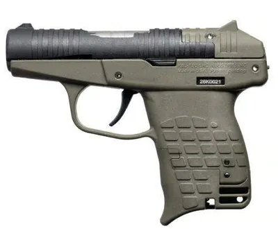 Kel-Tec P-3AT .380 ACP 13rd 2.85" Green Frame Semi-Auto Pistol