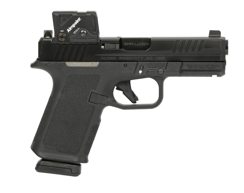 Ruger RXM 4" 9mm 15rd Pistol, Black w/Aimpoint COA - 19462