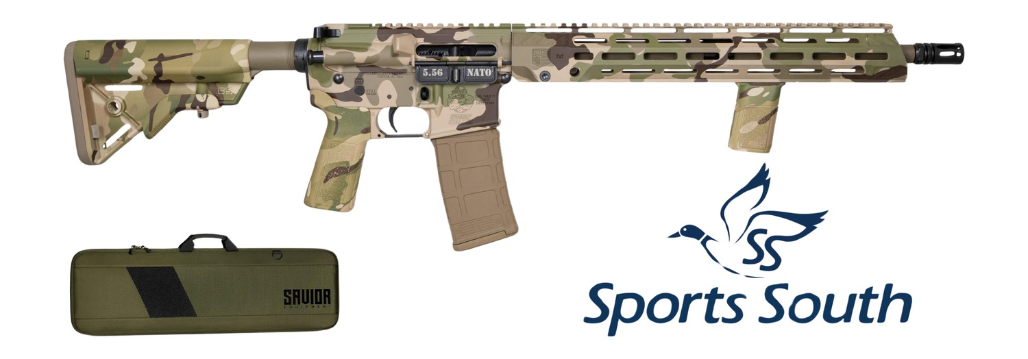 Diamondback DB15 AR Rifle 5.56 NATO 16" Swamp Stalker Camo