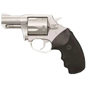 Charter Arms 74020 Pitbull  40 S&W 2.30 5 Round Stainless Black Rubber Grip