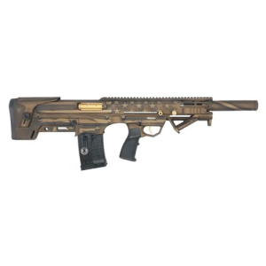 PANZER ARMS BP12 Bullpup 12 Gauge 3" 20" 5rd Semi-Auto Shotgun | Bronze US Flag