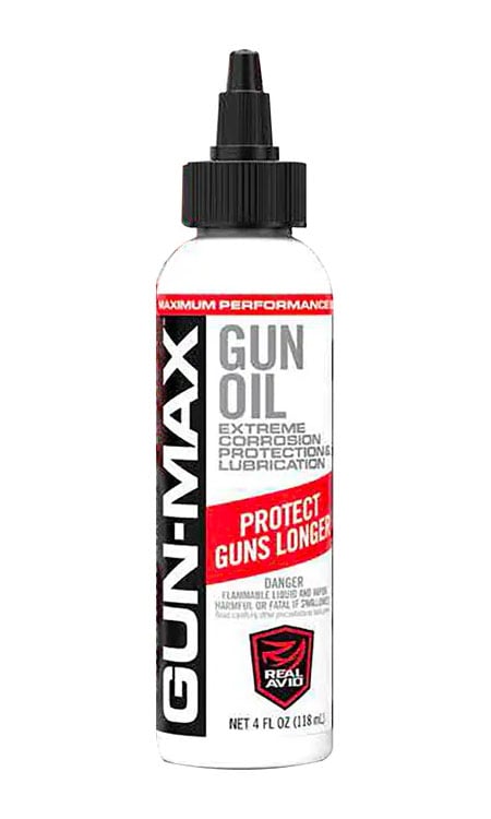 Real Avid Gun Max Gun Oil 4oz Squeeze Bottle - AVBMGO4L