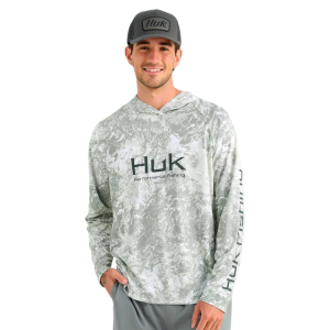 Huk Mossy Oak Pursuit Performance Hoodie MO Seagrass XL