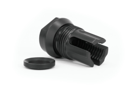 Breek Arms - Short Flash Hider, .30 Cal, 5/8x24, 13/16x16 Outside Threads - BRK4034