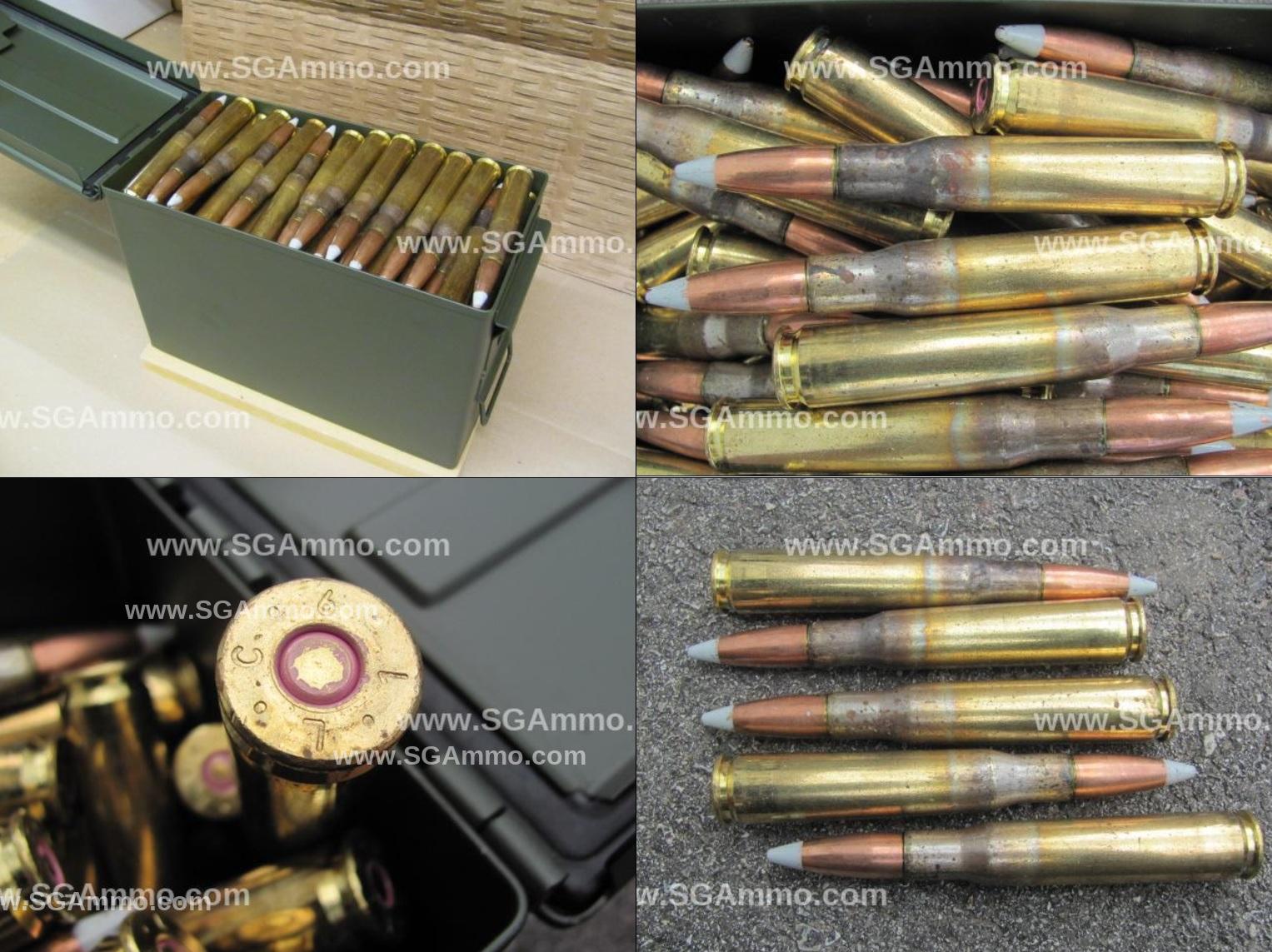 HAZMAT READ DESCRIPTION – 150 Round Can – 50 BMG M8 647 Grain API Incendiary Ammo – Factory Lake City MFG in M2A1 Canister – Limit 2 Per Day