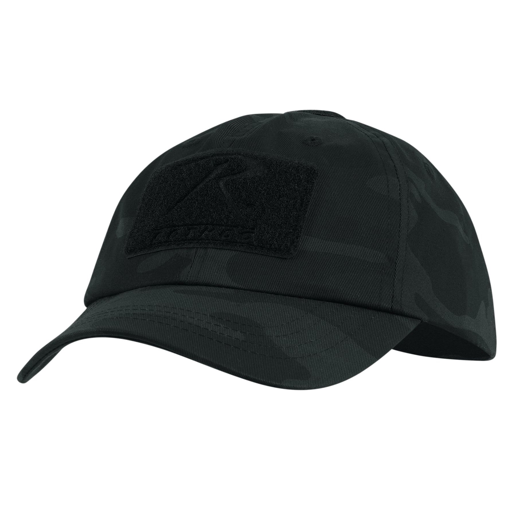 Rothco Midnight Camo Tactical Operator Caps - Midnight Black Camo