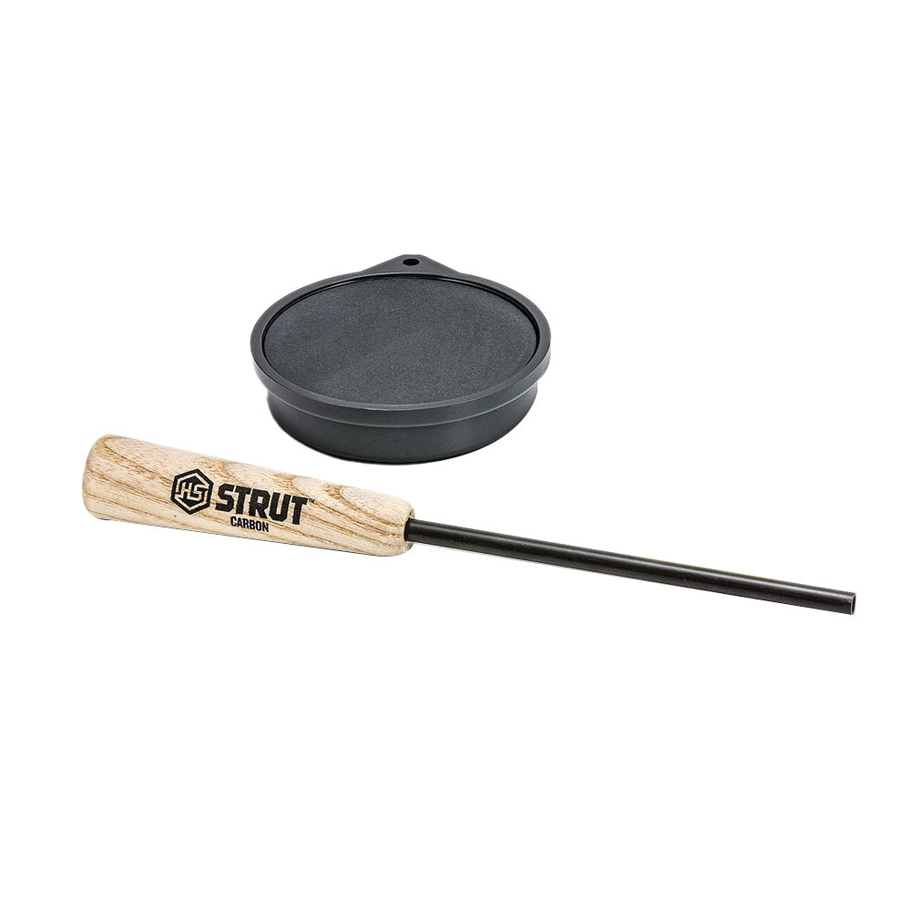 HS Strut Suzie Snood Turkey Slate Pot Call, Black