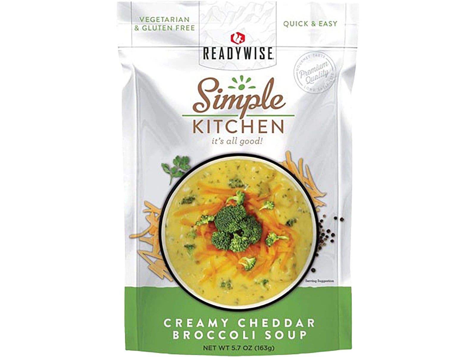 ReadyWise Simple Kitchen Cheddar Broccoli Soup Mix 6 Count - RWSK05-060