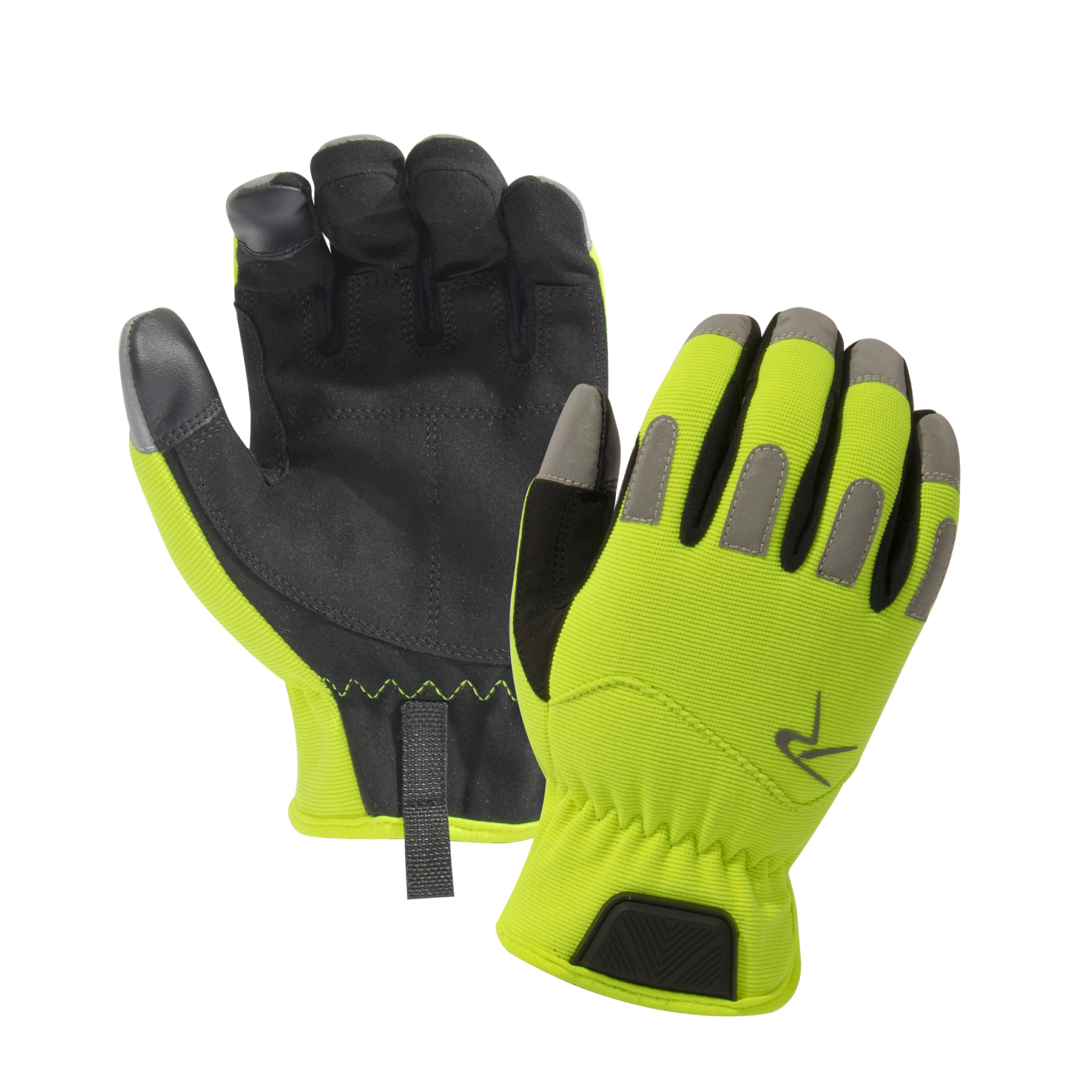 Rothco Rapid Fit Duty Gloves - Safety Green, X-Small