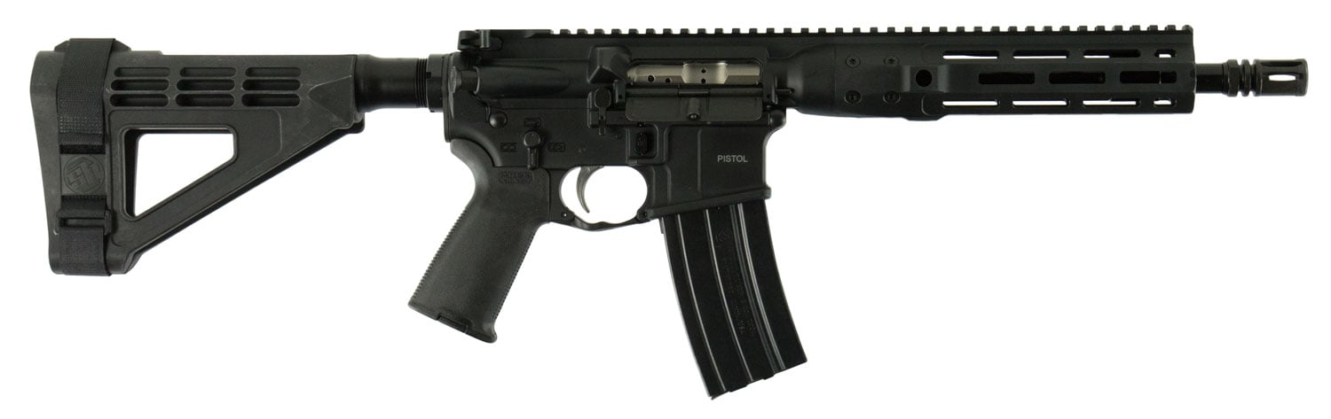 LWRC International Individual Carbine Direct Impingement .223 Rem/5.56 Semi-Automatic AR Pistol - ICDIP5B10MLBR