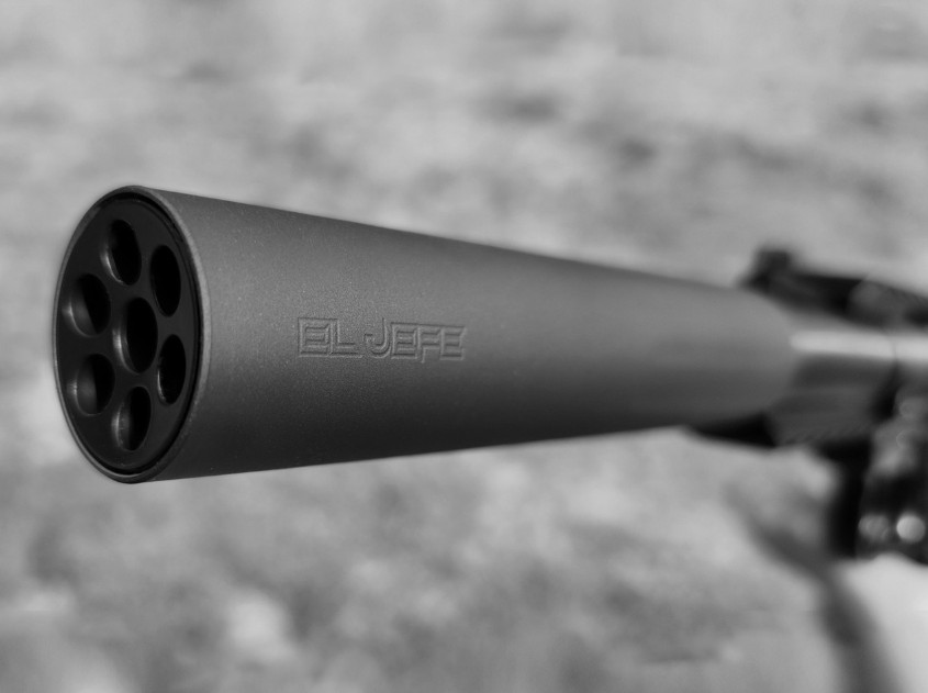 BOSS El Jefe .22 Silencer 1/2x28 High Pressure Rated