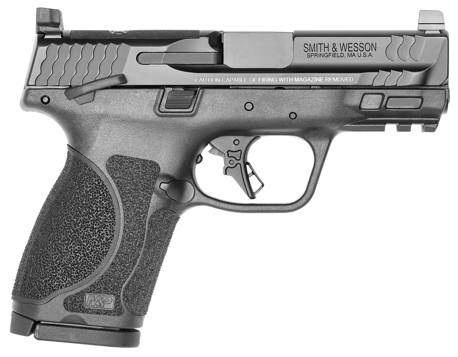 SMITH AND WESSON M&P9 M2.0 CPT 9MM 15+1 3.6″ OR - No Credit Card Fees - Free Shipping