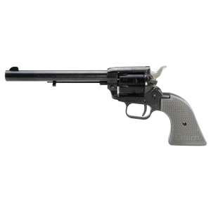 HERITAGE ROUGH RIDER 22LR REVOLVER 6.5 BLACK/GRAY POLY GRIPS 6RD