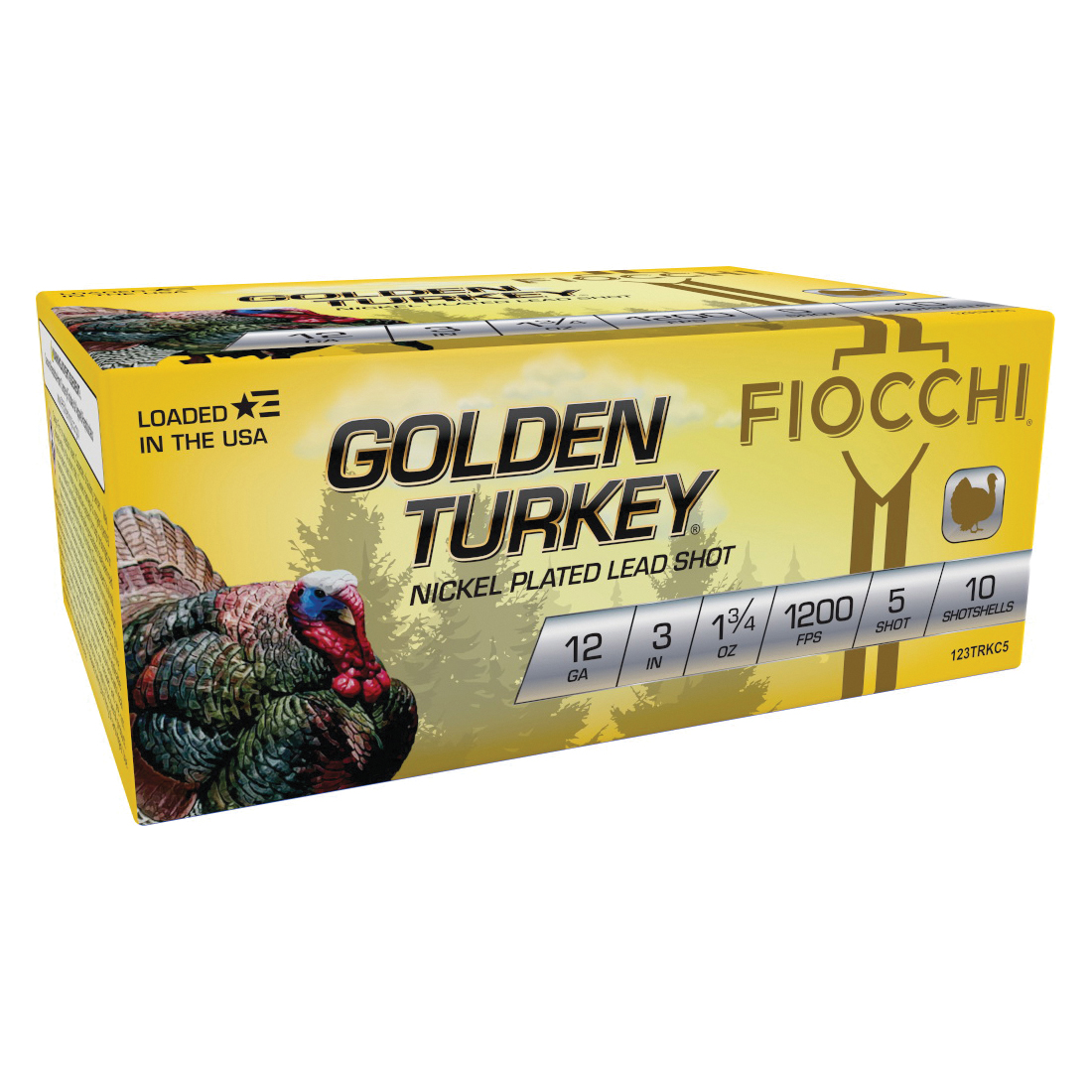Fiocchi Golden Turkey 12 Gauge 3" 5 1-3/4 Ounce 10rds