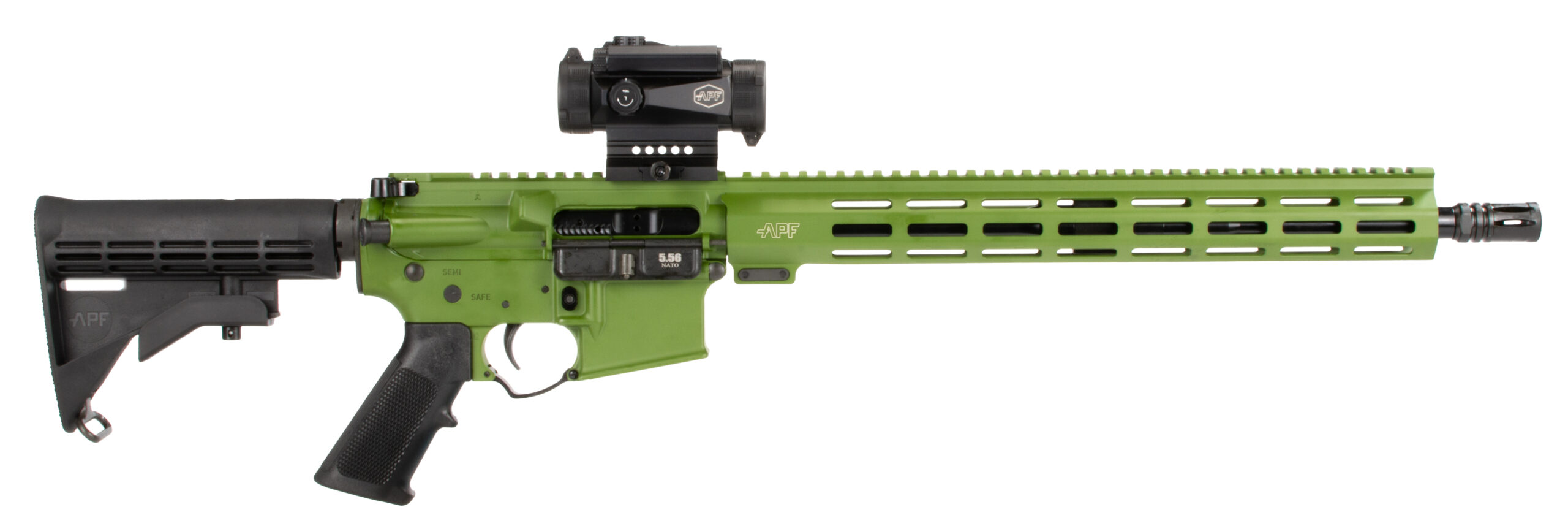 APF Guardian 5.56 Multi Cam Green M-LOK AR Rifle