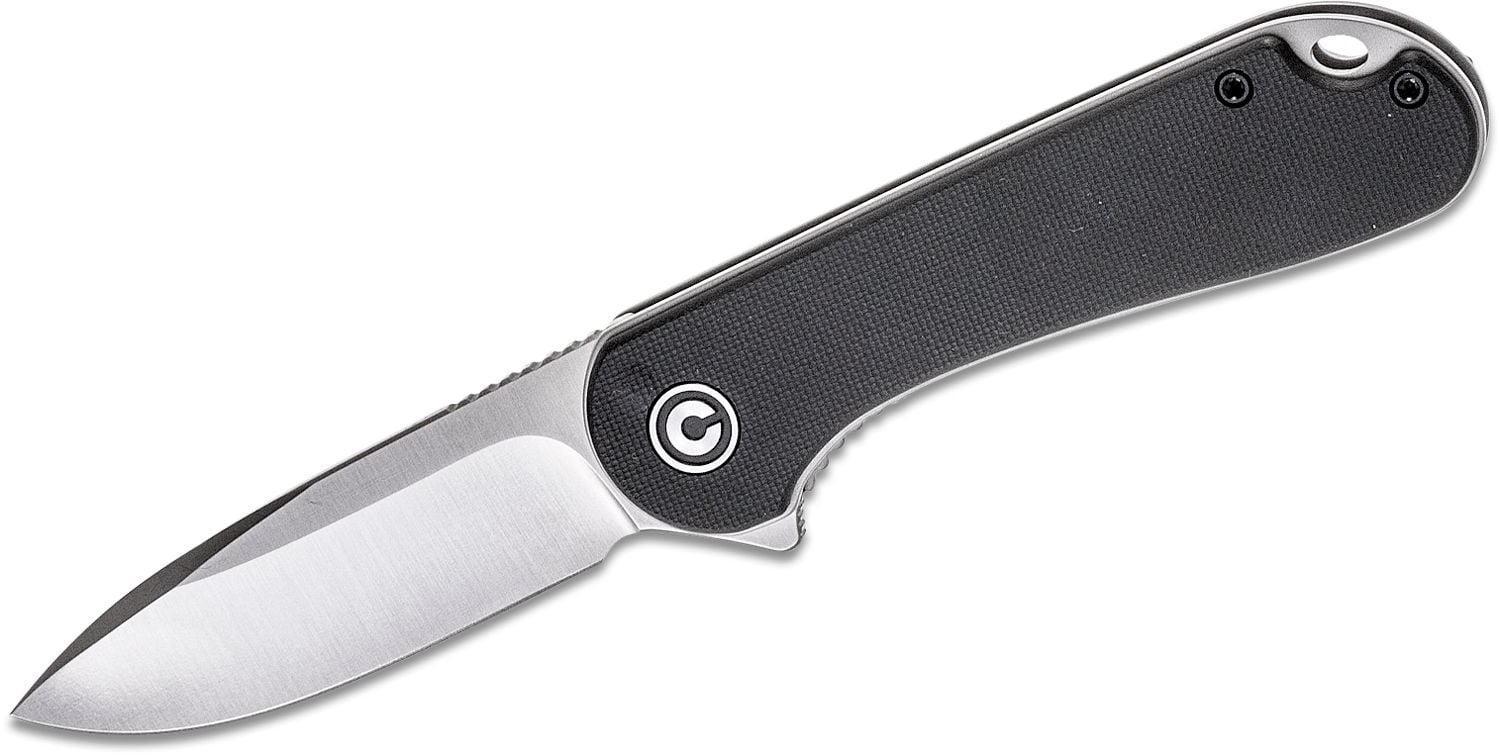 CIVIVI Elementum Folding Knife, Black - C907A